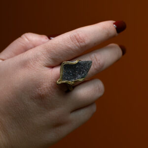 Anello in drusa di Ametista